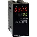 Tempco Temperature Control - Prog, 90-264V, Relay2A, 1/8 DIN,  TEC33001
